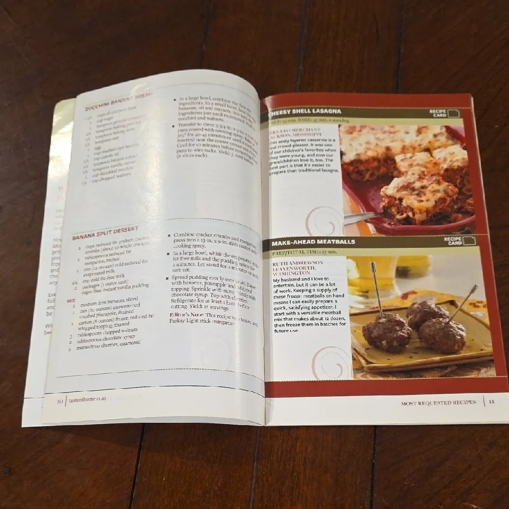 (J40) Taste of Home Cookbook Set (4 Total)